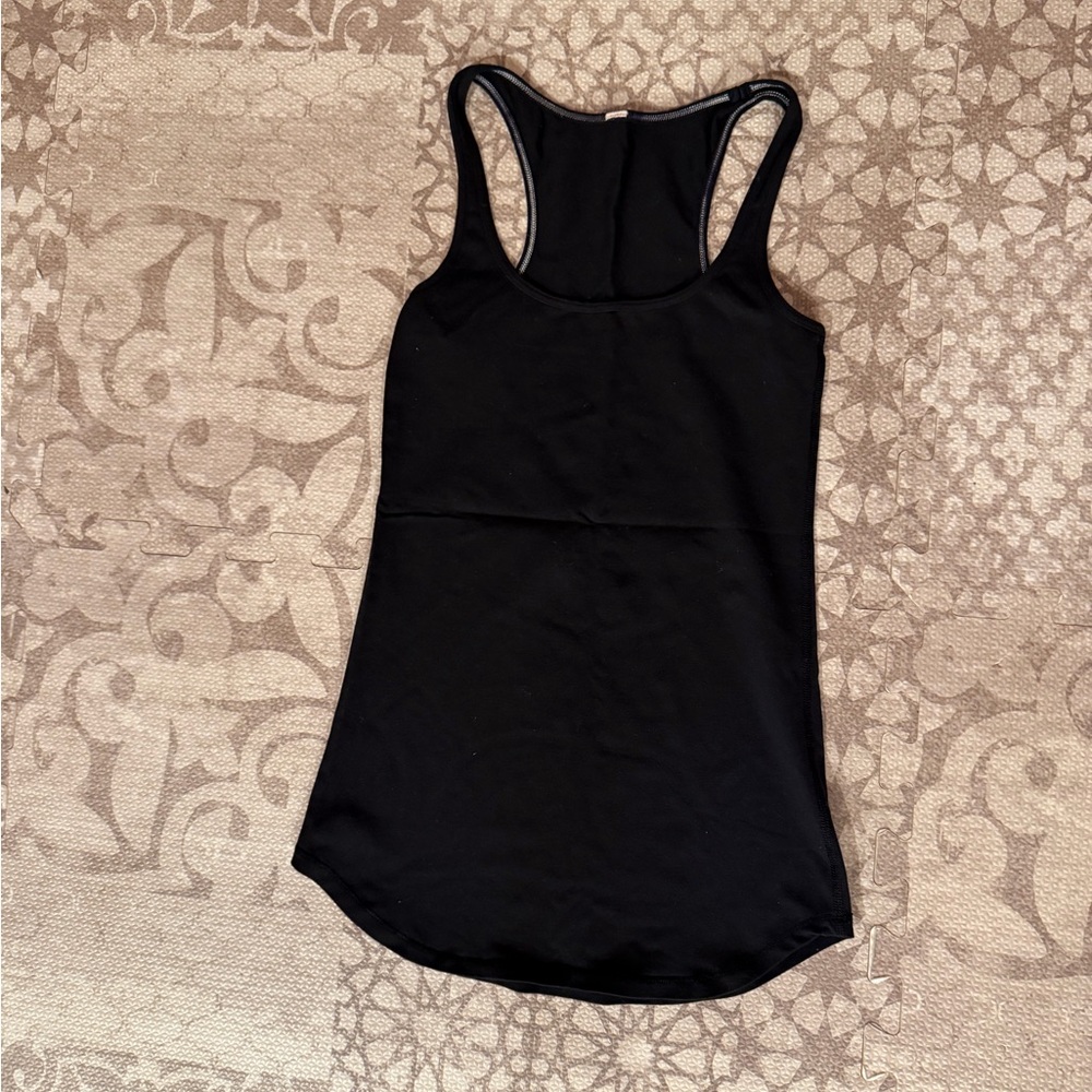 Lululemon Black Racerback Tank Top